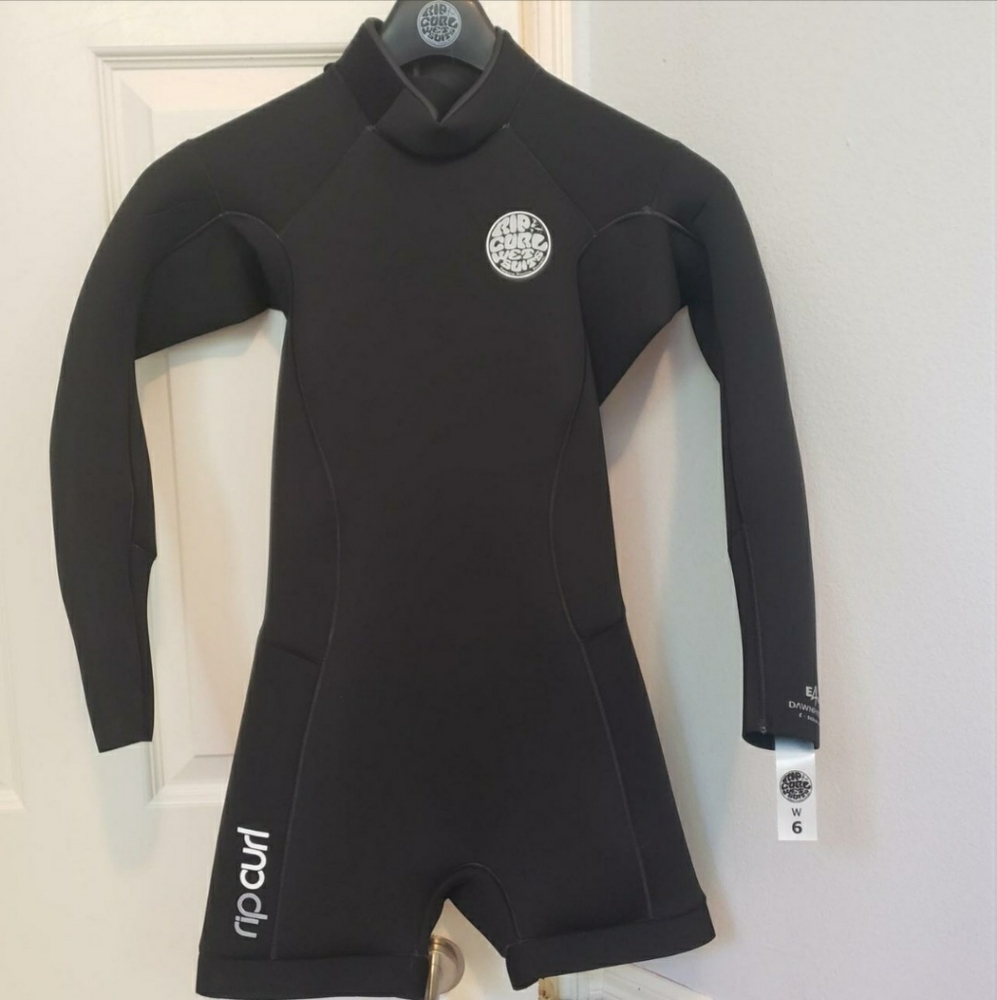 Womens Black Rip Curl Wetsuit